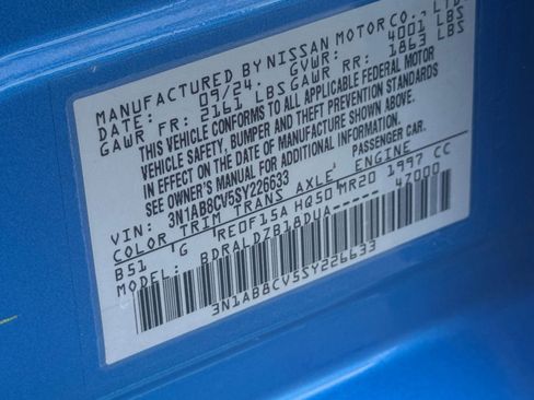 Used 2025 Nissan Sentra SV image 28