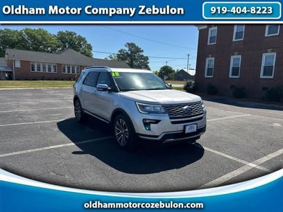 Used 2018 Ford Explorer Platinum
