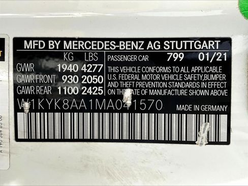 Certified 2021 Mercedes-Benz AMG GT C image 29