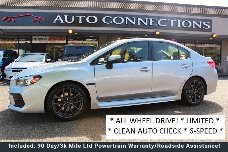 Used 2018 Subaru WRX Limited AWD/4WD image 1