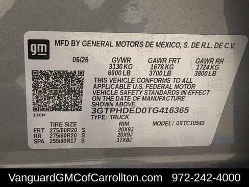 New 2026 GMC Sierra 1500 SLT RWD image 23