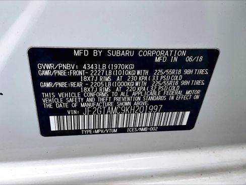 Used 2019 Subaru Crosstrek 2.0i Limited w/ Moonroof Package image 33