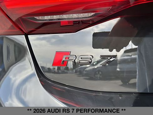 New 2026 Audi RS 7 Performance image 13