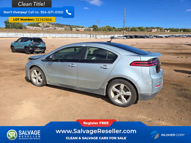 Used 2012 Chevrolet Volt Premium w/ Premium Trim Package FWD image 3