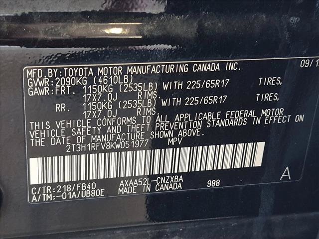 Used 2019 Toyota RAV4 LE FWD image 21