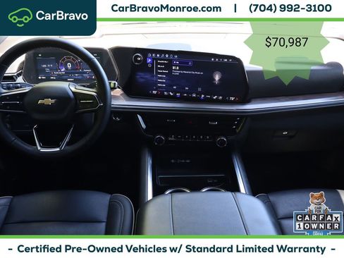 Certified 2025 Chevrolet Tahoe Premier AWD/4WD image 17