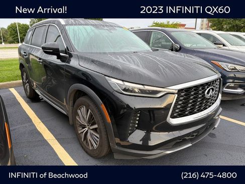 Certified 2023 INFINITI QX60 Sensory w/ Vision Package AWD/4WD image 1