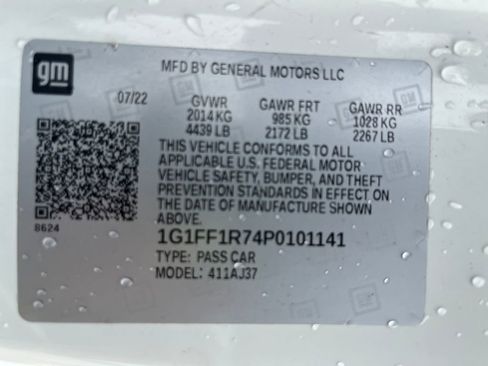 Used 2023 Chevrolet Camaro LT w/ RS Package RWD image 37