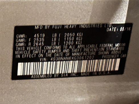 Used 2016 Subaru Legacy 2.5i Limited image 30