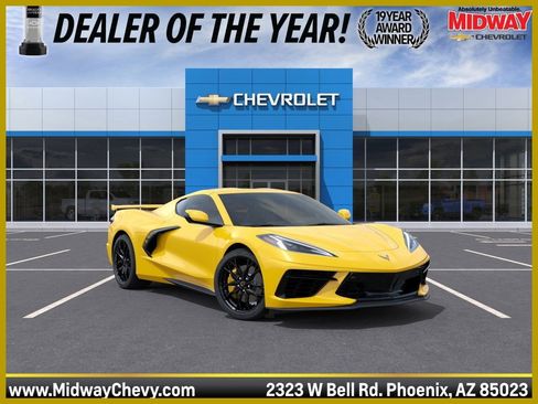 New 2025 Chevrolet Corvette Stingray Preferred Cpe w/ Z51 Performance Package image 1