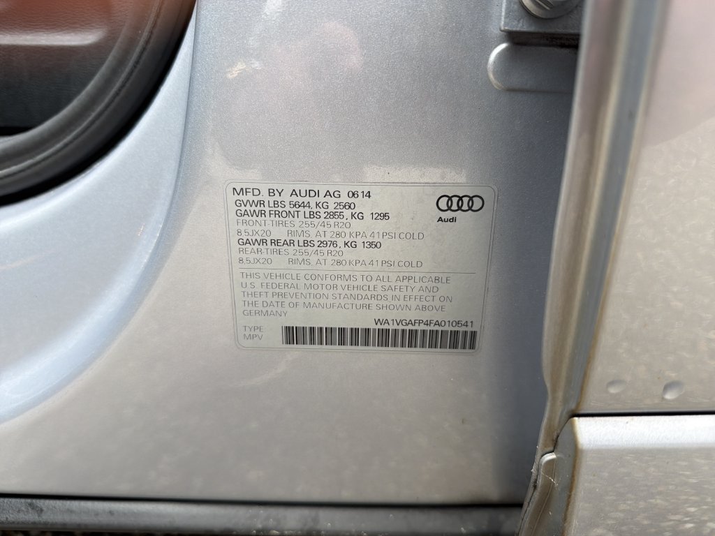 Used 2015 Audi SQ5 Prestige AWD/4WD image 7