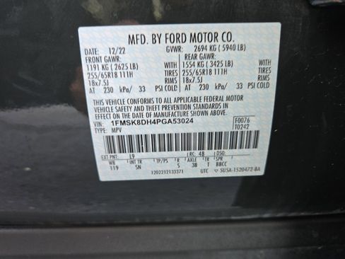 Certified 2023 Ford Explorer XLT w/ Equipment Group 202A image 28