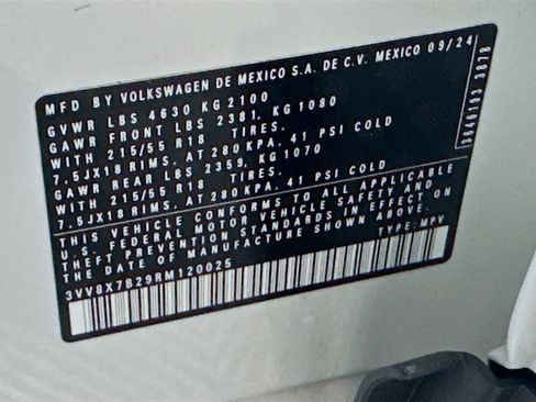 Used 2024 Volkswagen Taos S image 12