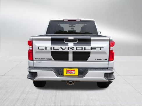Certified 2021 Chevrolet Silverado 1500 Custom w/ Rally Edition AWD/4WD image 6