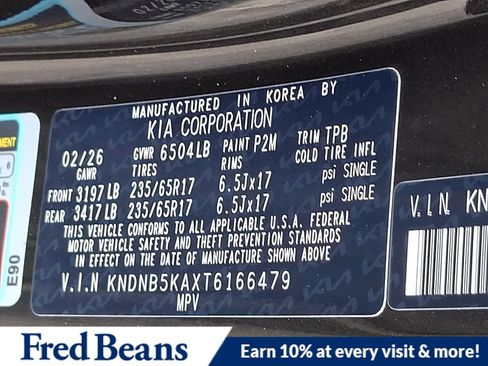 New 2026 Kia Carnival LXS FWD image 23