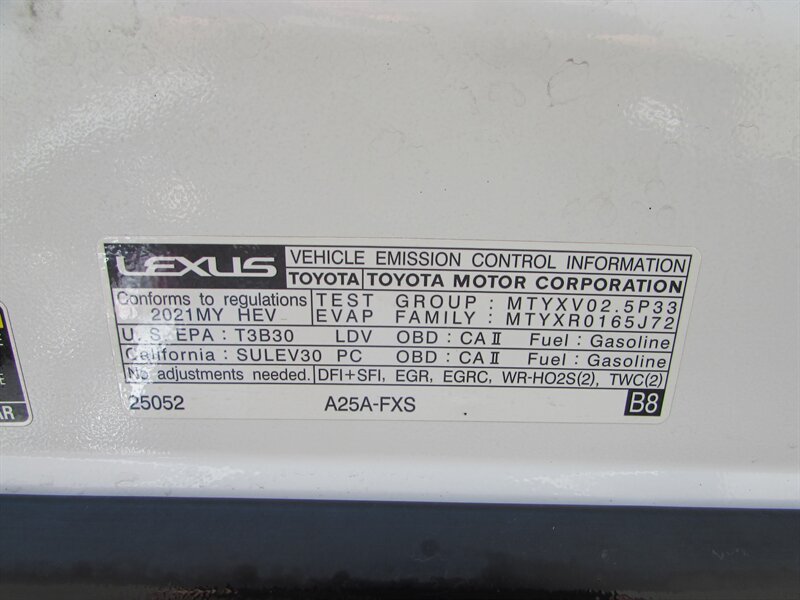 Used 2021 Lexus ES 300h w/ Accessory Package FWD image 37