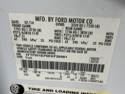 Used 2014 Ford F150 XLT w/ XLT Chrome Package AWD/4WD image 23