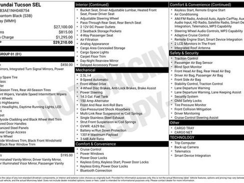 Used 2022 Hyundai Tucson SEL FWD image 8