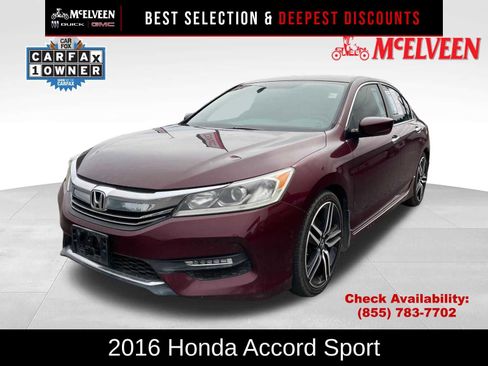 Used 2016 Honda Accord Sport image 1