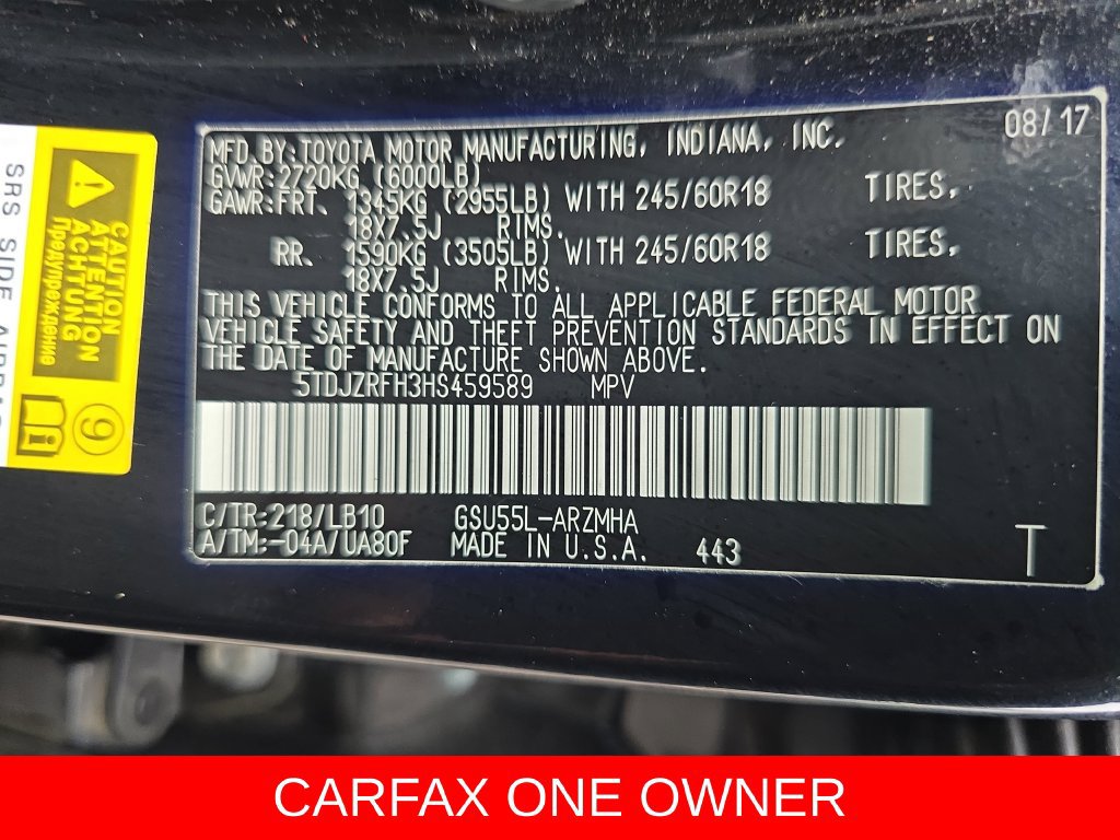 Used 2017 Toyota Highlander XLE AWD/4WD image 37