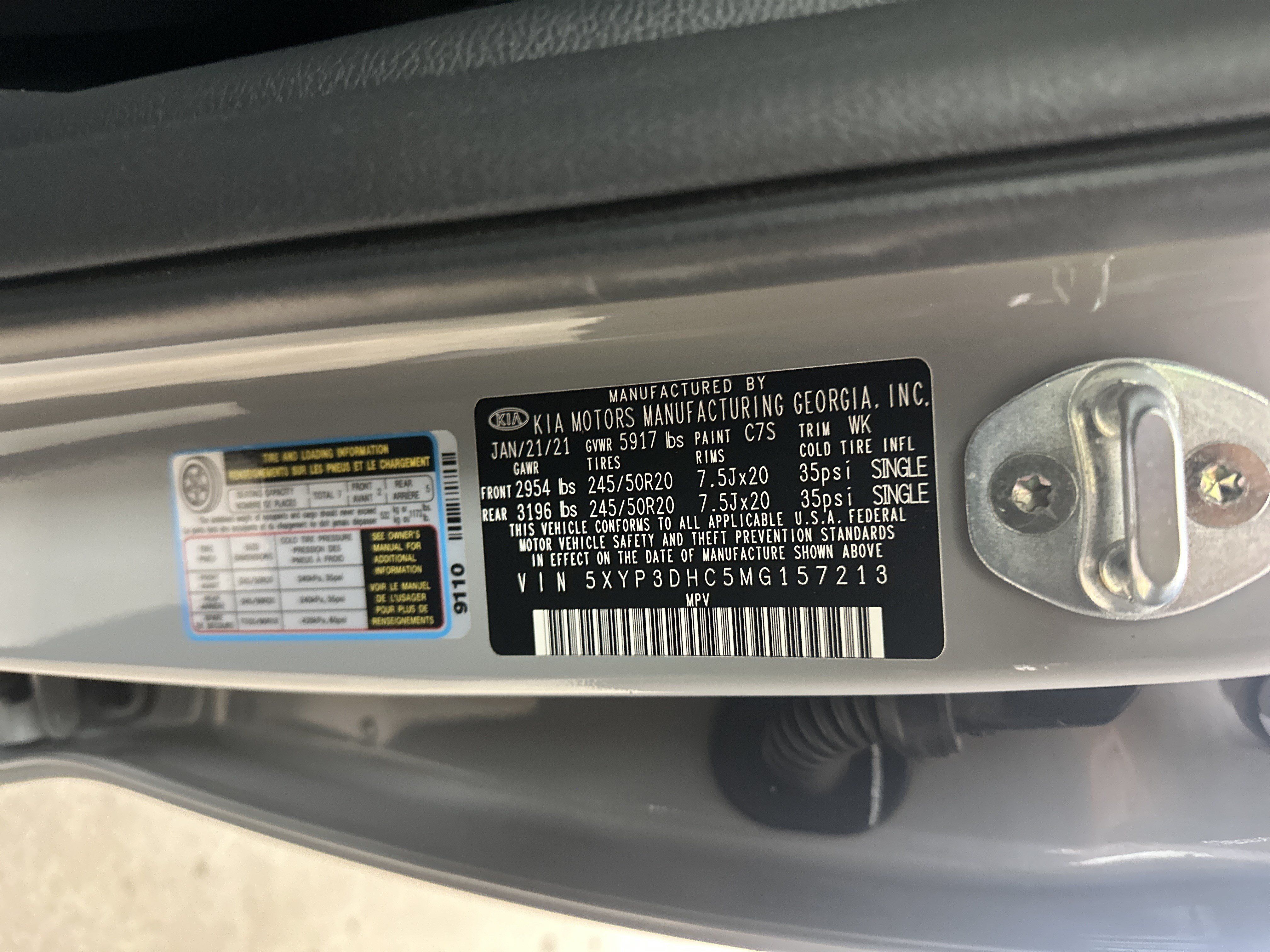 Used 2021 Kia Telluride EX w/ EX Premium Package AWD/4WD image 37