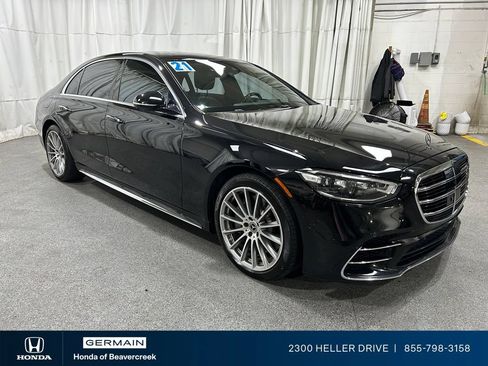 Used 2021 Mercedes-Benz S 580 4MATIC Sedan image 1