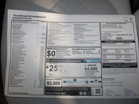 New 2026 BMW X5 xDrive40i w/ M Sport Package image 20