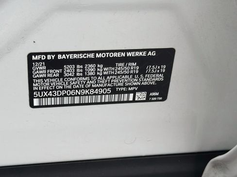 Used 2022 BMW X3 sDrive30i w/ Convenience Package RWD image 44
