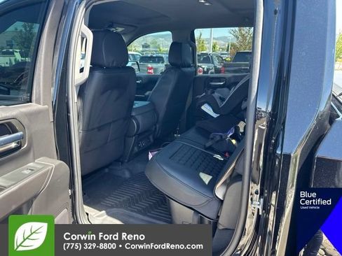 Used 2024 Chevrolet Silverado 1500 Custom w/ Turbomax Blackout Package AWD/4WD image 8