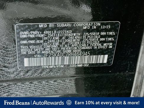 Used 2024 Subaru Forester Sport AWD/4WD image 39