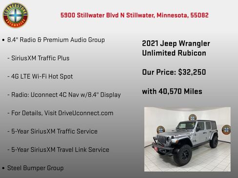 Used 2021 Jeep Wrangler Unlimited Rubicon image 20