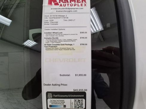 New 2026 Chevrolet Colorado LT w/ LT Convenience Package image 35