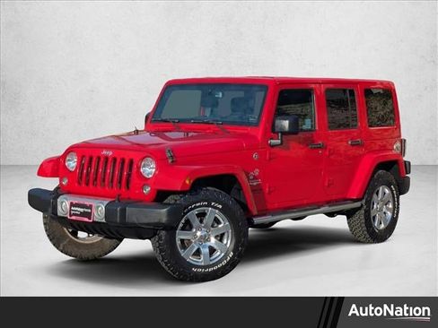 Used 2015 Jeep Wrangler Unlimited Sahara w/ Mopar Chrome Edition Group image 1