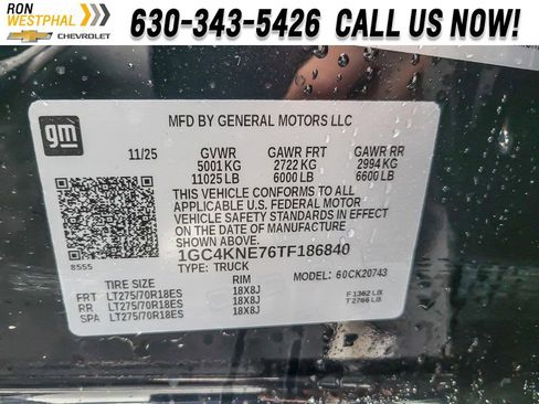 New 2026 Chevrolet Silverado 2500 LT w/ All Star Edition image 21