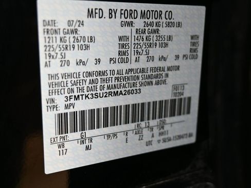 Used 2024 Ford Mustang Mach-E Premium AWD/4WD image 39