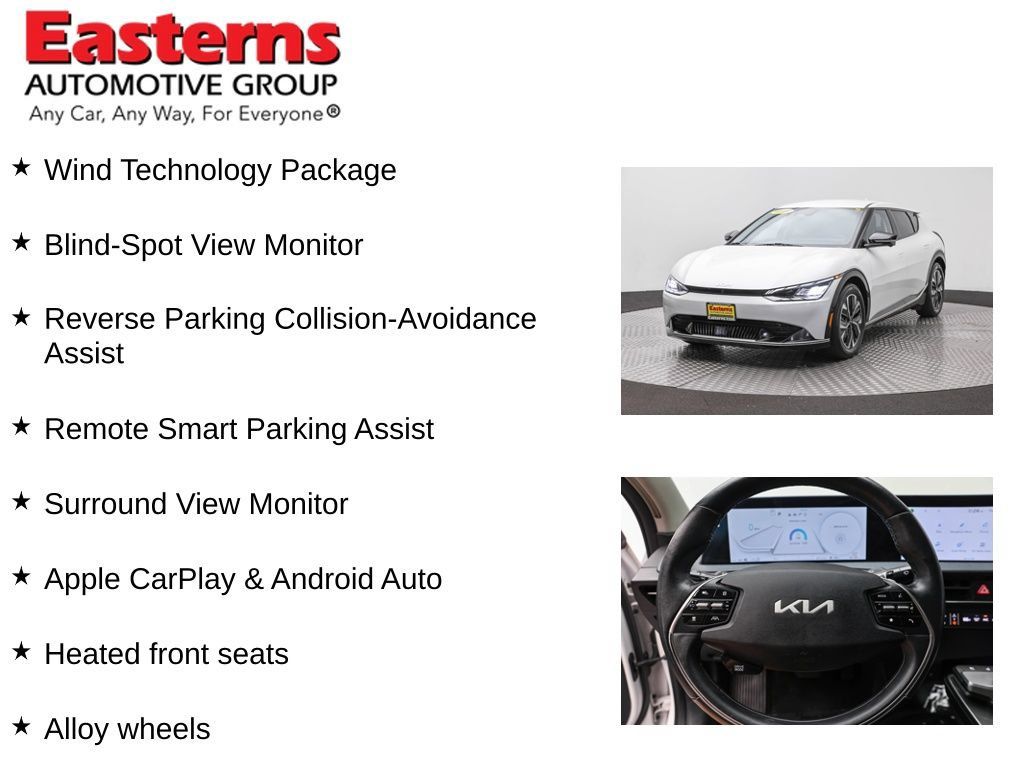 Used 2024 Kia EV6 Wind w/ Wind Technology Package AWD/4WD image 11