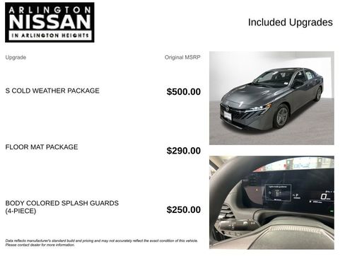 New 2026 Nissan Sentra S w/ S Cold Weather Package image 4