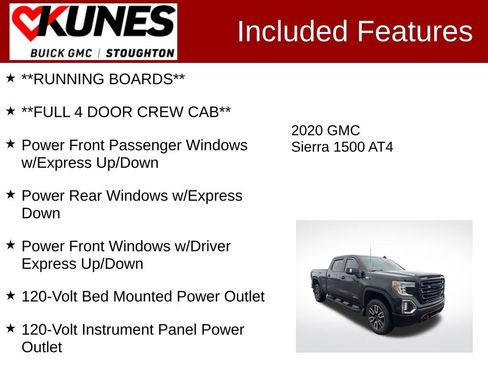 Used 2020 GMC Sierra 1500 AT4 image 3