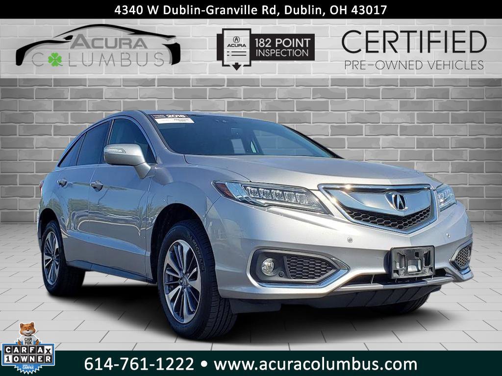 Certified 2018 Acura RDX w/ Advance Package AWD/4WD 360° Tour