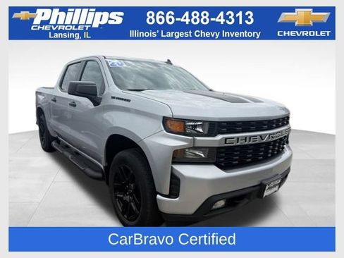 Used 2020 Chevrolet Silverado 1500 Custom w/ Rally Edition AWD/4WD image 1