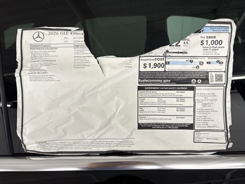 New 2026 Mercedes-Benz GLE 450e 4MATIC image 31
