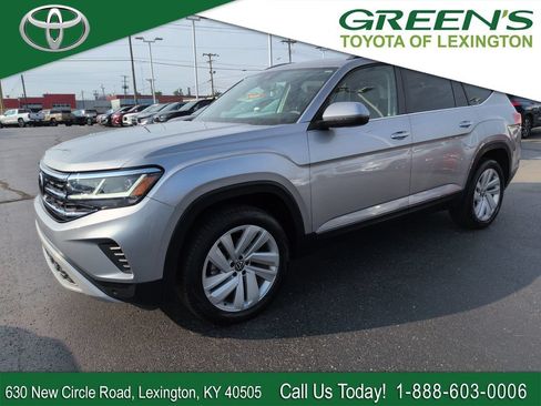 Used 2021 Volkswagen Atlas SEL AWD/4WD image 1