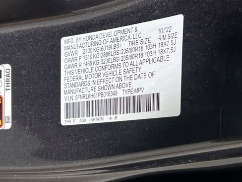 Used 2023 Honda Odyssey EX-L image 32