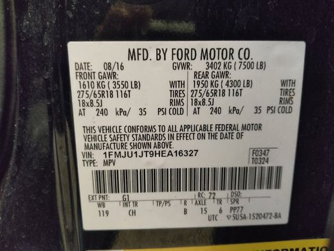 Used 2017 Ford Expedition XLT AWD/4WD image 33