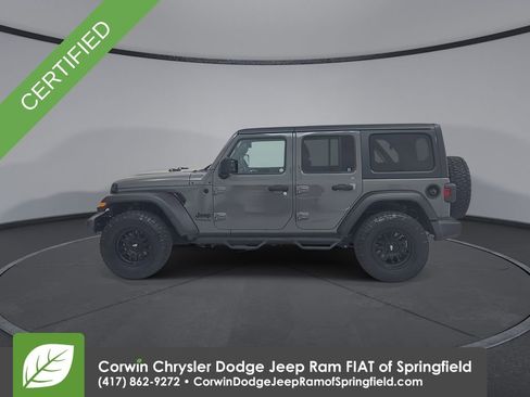 Certified 2021 Jeep Wrangler Unlimited Sport image 10