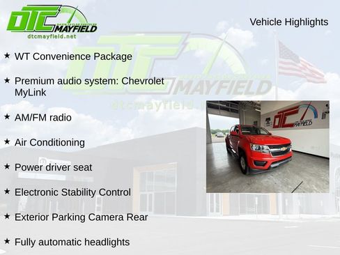 Used 2018 Chevrolet Colorado W/T w/ WT Convenience Package RWD image 6