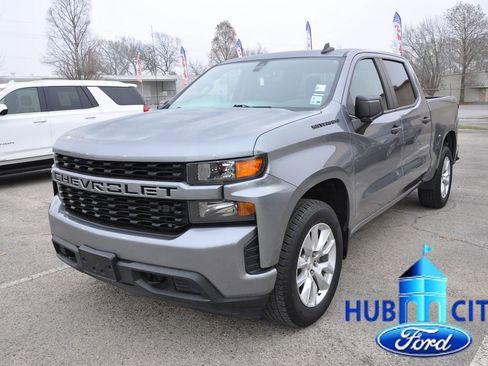 Used 2022 Chevrolet Silverado 1500 Custom w/ LPO, Dark Essentials Package image 1