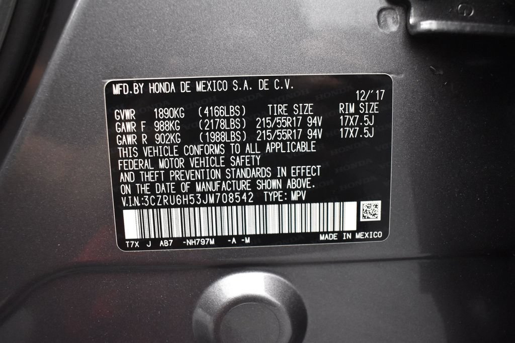 Used 2018 Honda HR-V EX image 11