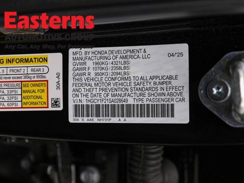 Used 2025 Honda Accord LX image 33