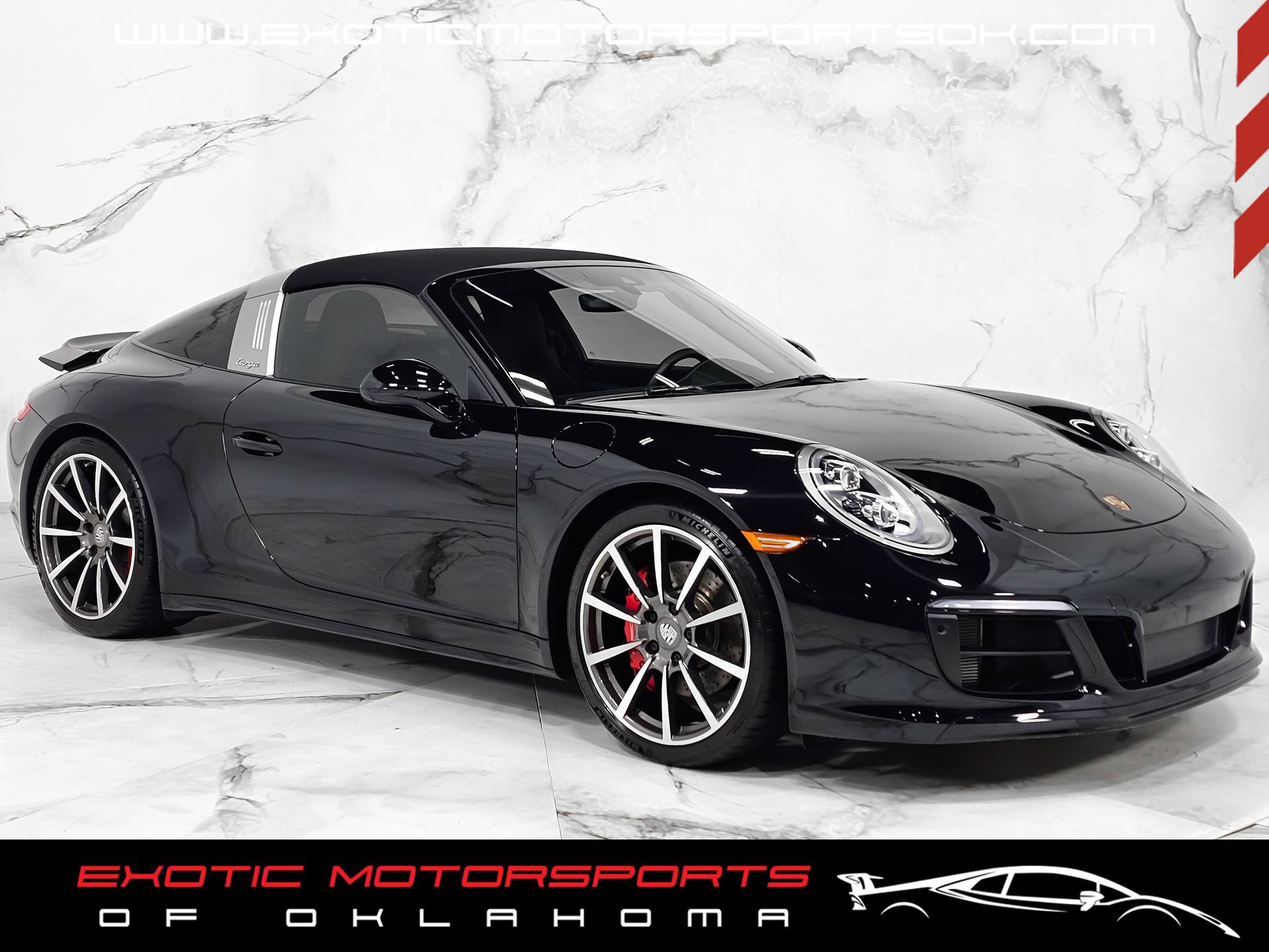 Used 2019 Porsche 911 Targa 4S AWD/4WD image 3